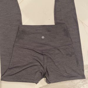 Lululemon heather gray leggings